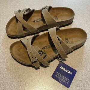 Birkenstock Franca natural brown